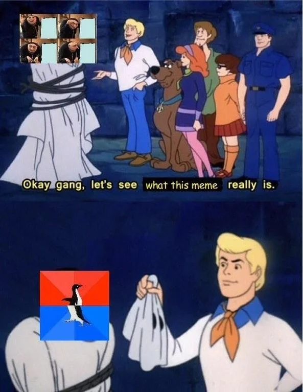 Let's See Who This Really Is — Scooby-Doo meme unmasking Ralph Breaks the Internet to reveal The Emoji Movie