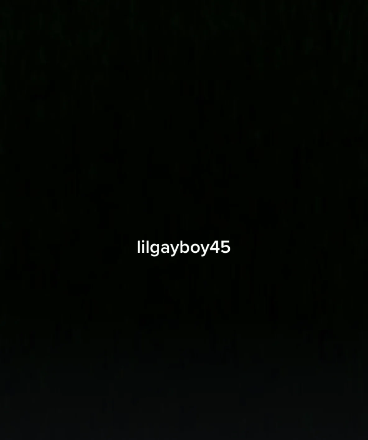 Young man with glasses deadpan selfie with text asking lilgayboy45 son or kanyewestlover911 daughter