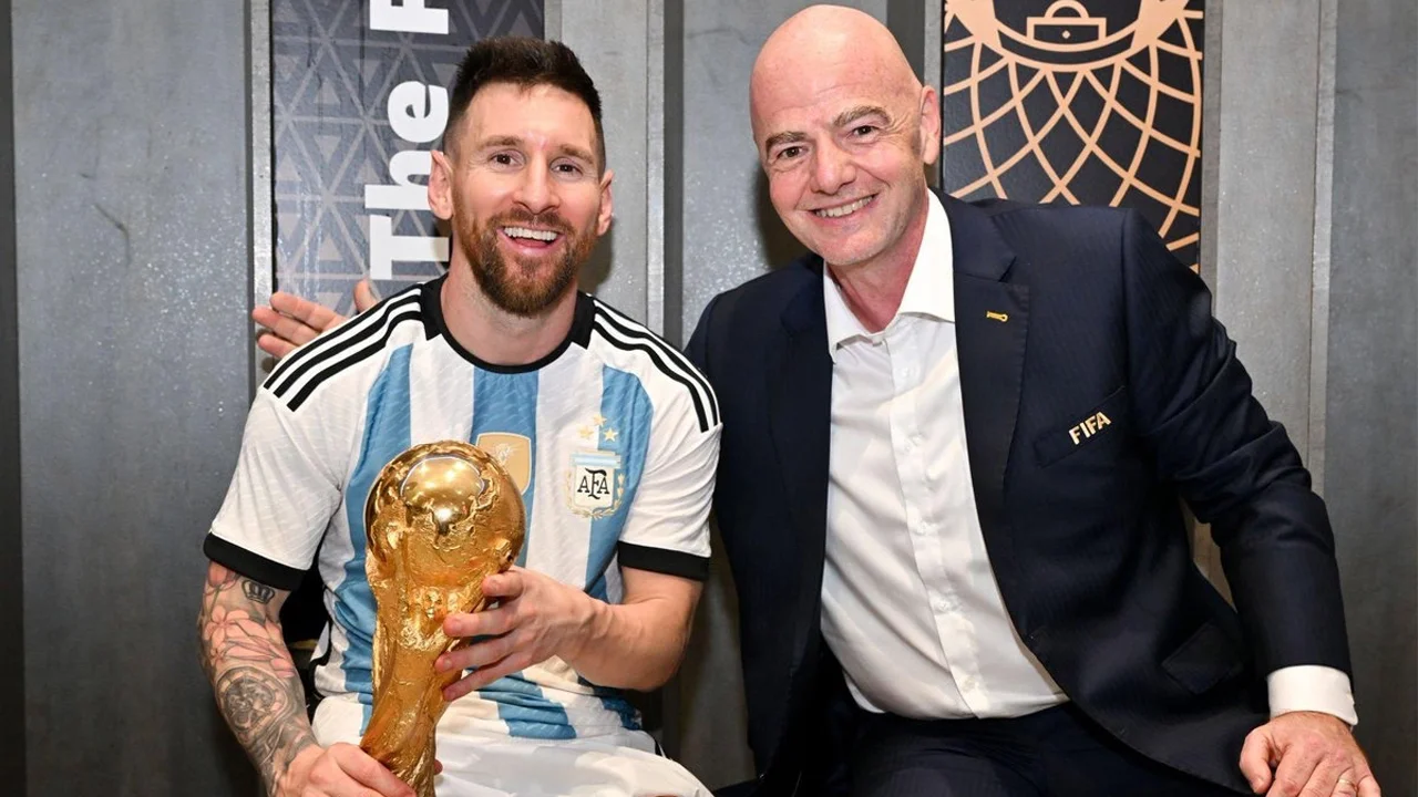 Lionel Messi And Gianni Infantino Memes
