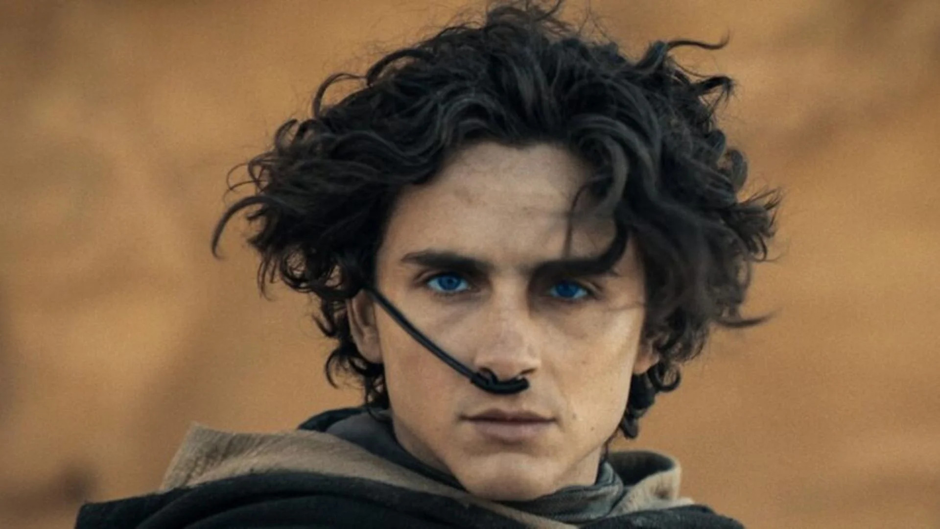 Lisan al-Gaib (Dune Prophecy) — Timothée Chalamet as Paul Atreides with glowing blue eyes in Dune: Part Two