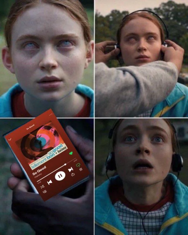 Maxs Favorite Song — Max's Favorite Song meme edited to show Halsey's So Good playing on the phone