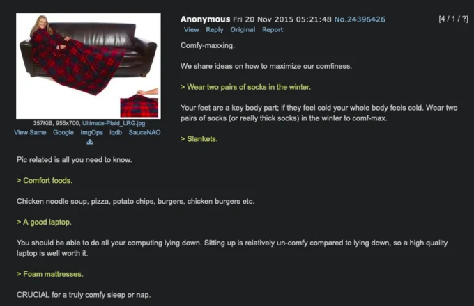 Maxxing — 357KIB, 955x700, Ultimate-Plaid_LRG.jpg View Same Google ImgOps iqdb SauceNAO & Pic related is all you need to know. > Comfort foods. > Foam
