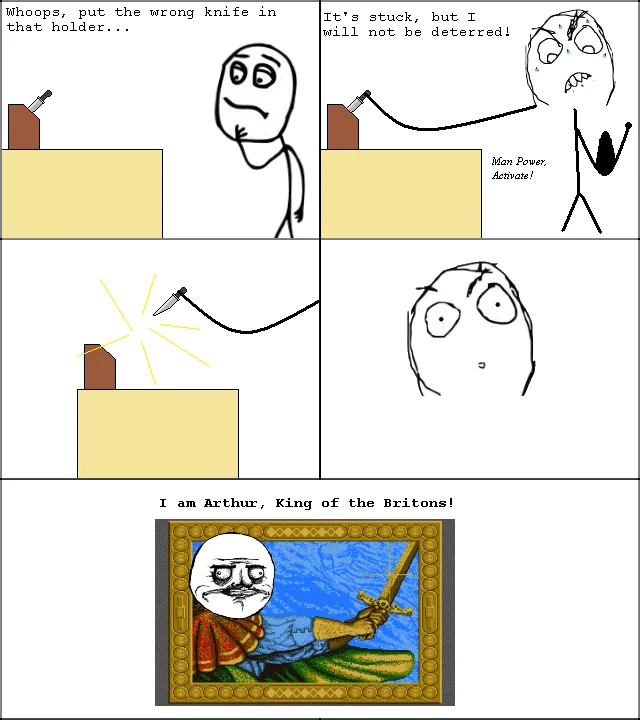 Meme showing family members' reactions to movies and TV shows, with Me Gusta character among family on colorful rainbow background.