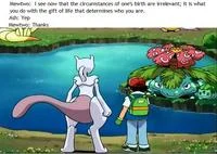 Me Too Thanks — Animated scene with cartoon characters by water with text overlay discussing drills.