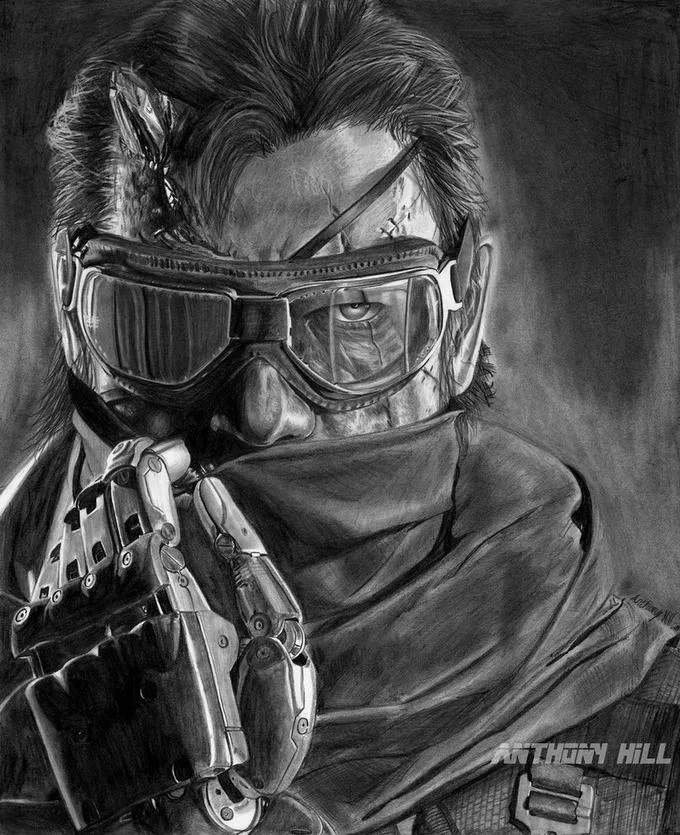 Two PS4 box art versions of Metal Gear Solid V The Phantom Pain