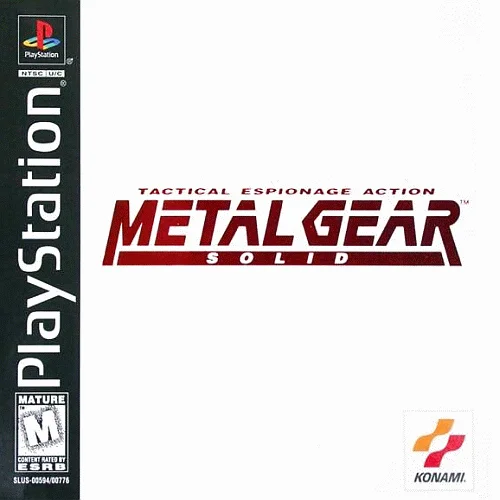Metal Gear 2 Solid Snake MSX2 cover art with Metal Gear mecha and helicopter