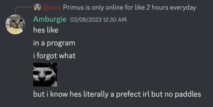Mr Incredible Becoming Uncanny — Discord conversation screenshot showing users discussing meme with embedded distorted uncanny face image.