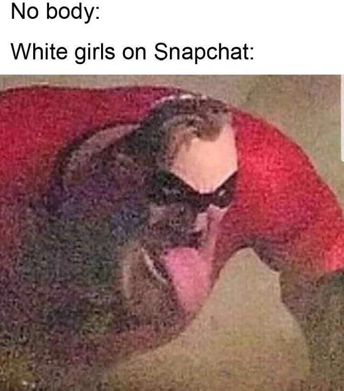 Mr. Incredible's Tongue — Mr. Incredible tongue meme with caption about licking ketchup off carpet