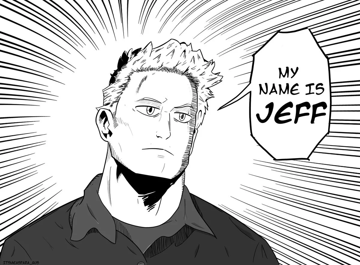 My Name Is Jeff — Channing Tatum face edited into classic Doom video game screenshot
