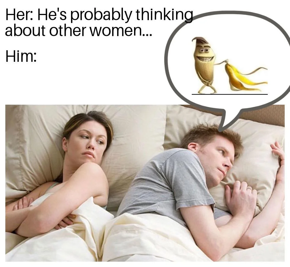 Facebook screenshot of the Naked Banana image with a comment thread and annotations explaining the humor
