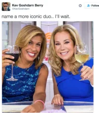 Name a More Iconic Duo — Emma Chamberlain Twitter post with original Kardashian sisters meme.
