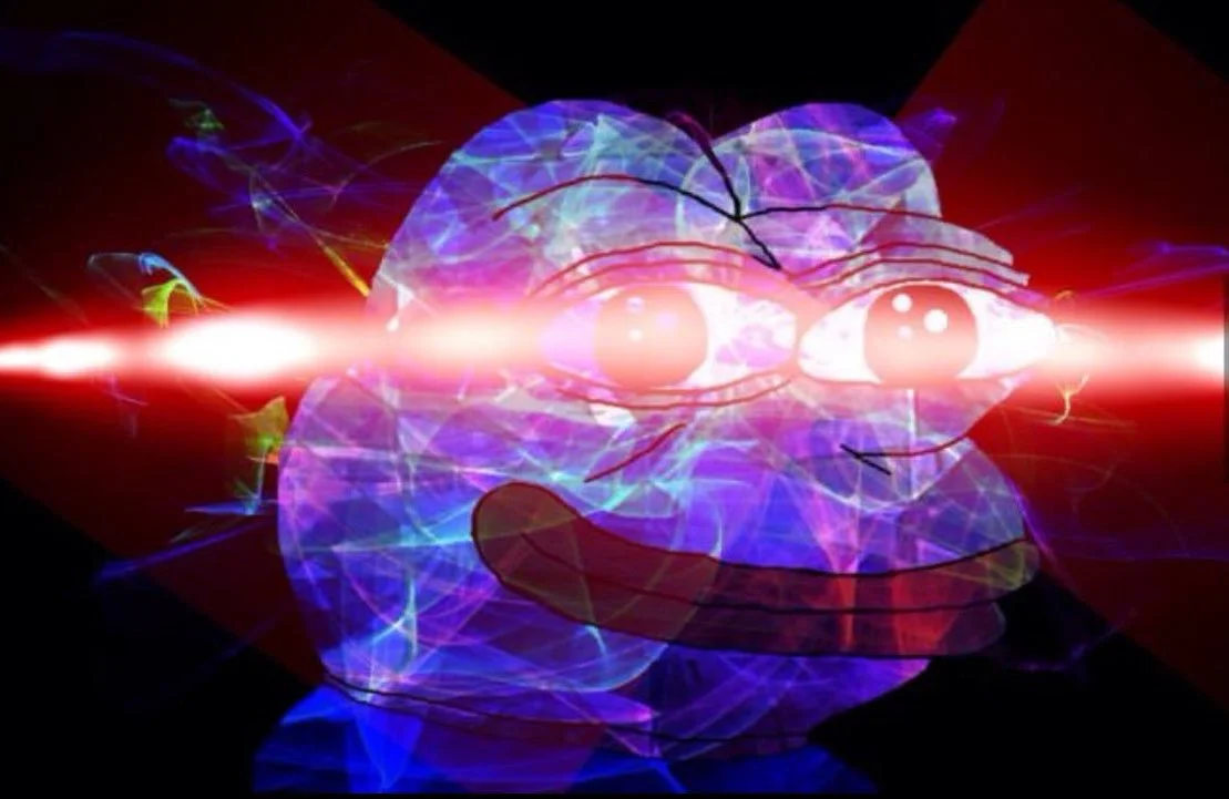 Nazi Pepe Controversy — Tweet showing college lecture slide about Pepe the Frog becoming a Nazi and alt-right symbol.