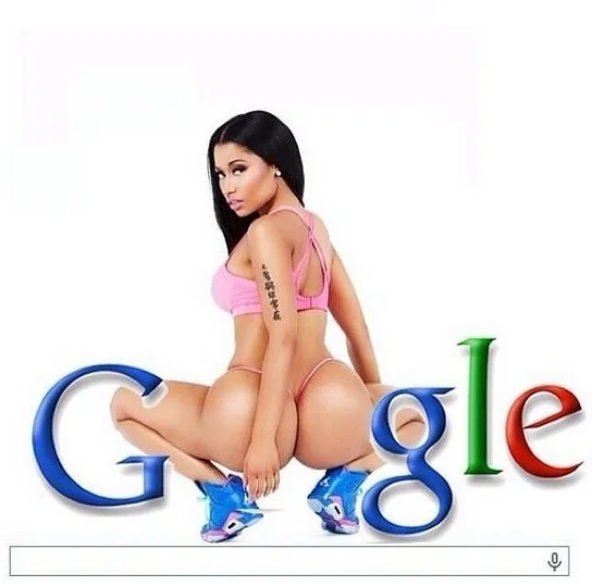 Nicki Minaj's "Anaconda" — Official Nicki Minaj Anaconda single cover art with squat pose