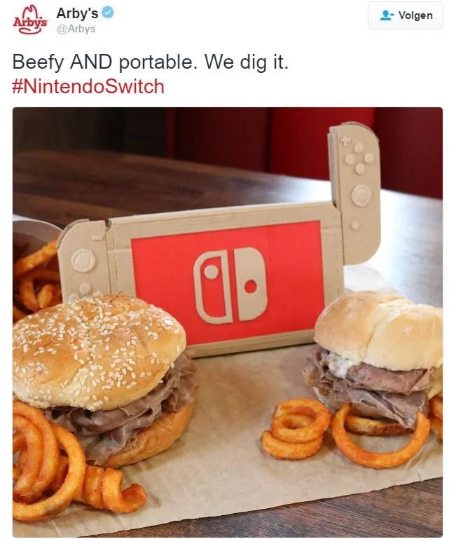 Parody Nintendo Switch partners chart reading Almost Everyone