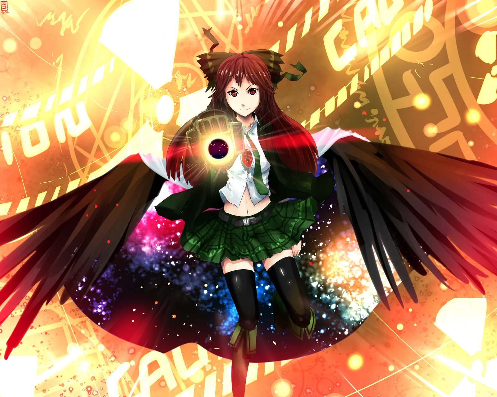 Utsuho Nuclear Fusion Touhou meme