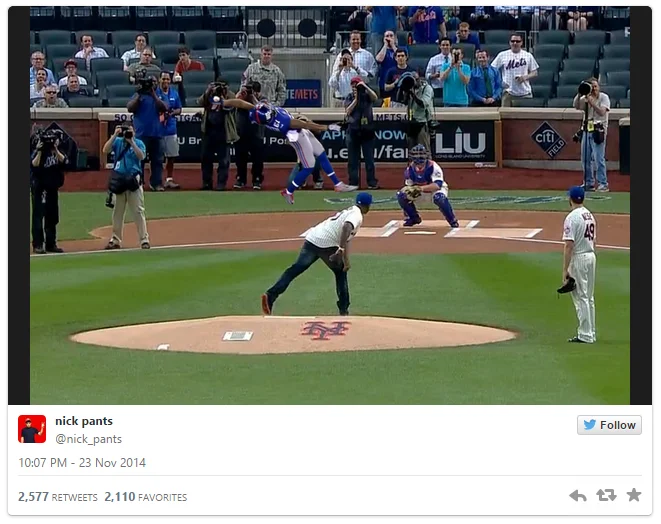 Odell Beckham Jr's Catch — PAPER magazine cover parody with Odell Beckham Jr. captioned 'Break The Internet'