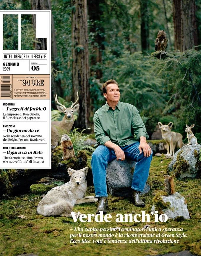 One With Nature — INTELLIGENCE IN LIFESTYLE GENNAIO05 2009 NUMERO IL MASCHILE DE INCONTRI -I segreti di.Jackie O Le imprese di Ron Galella, il fuoriclasse dei