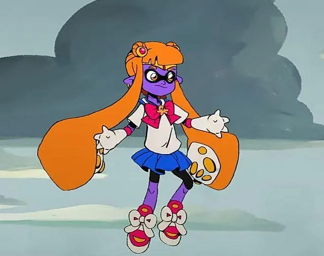 Original Character Do Not Steal — Orange Sonic-style character with rainbow accents under 'DO NOT STEAL!' text