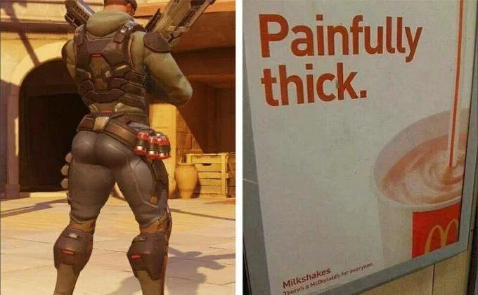 Earlier meme reference image related to Painfully Thick