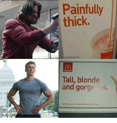 Painfully Thick meme additional gallery example