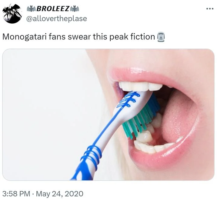A Twitter post by @noxivondoom comparing Dragon Ball action scenes with text claiming fans swear it is peak fiction.