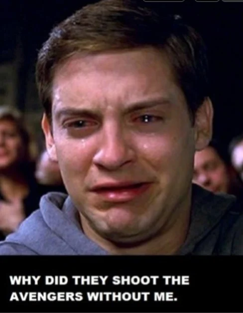Peter Parker Crying — A four-panel meme with white impact font text about a submarine sandwich, showing Peter Parker's final reaction.