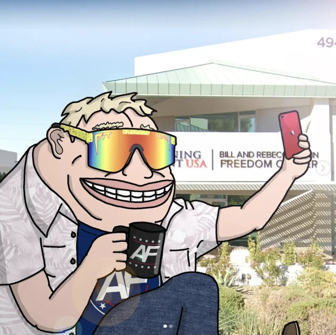 Pit Viper Sunglasses — Tweet from Pit Viper Shades asking how to stop Nick Fuentes from wearing their glasses