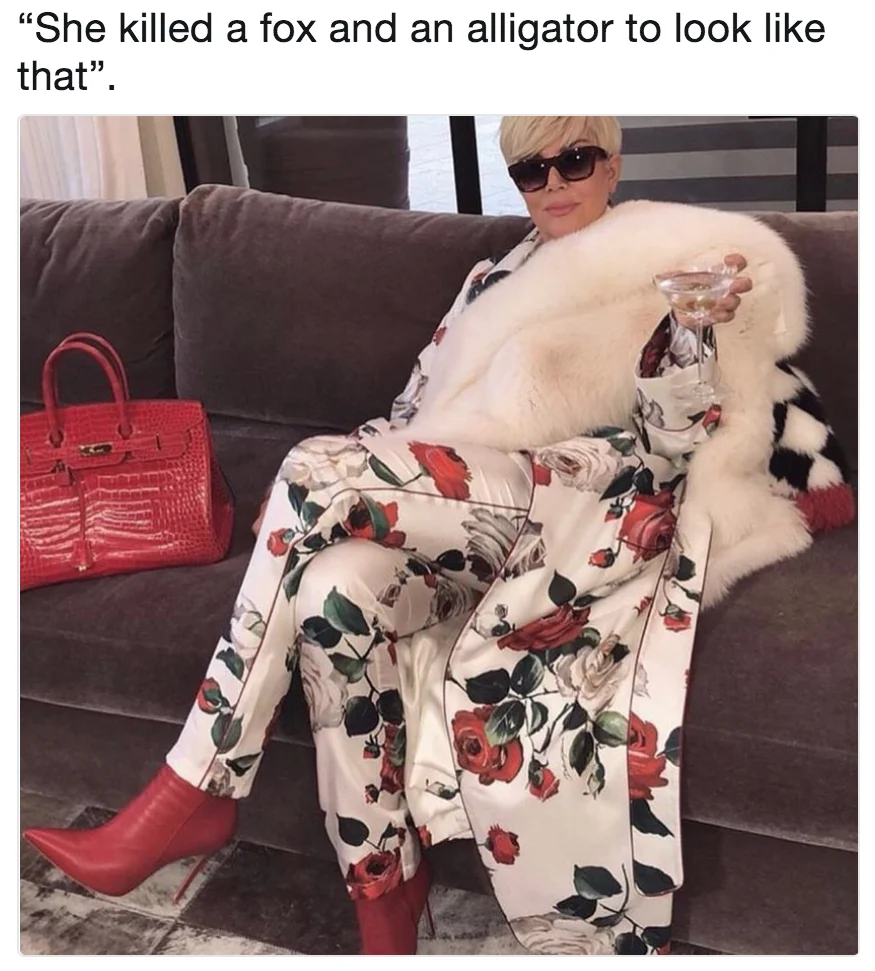 Platinum Blonde Kris Jenner — Kris Jenner blonde meme reaction