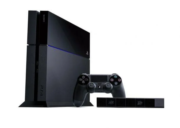PlayStation 4 console with DualShock 4 controller and PS Camera