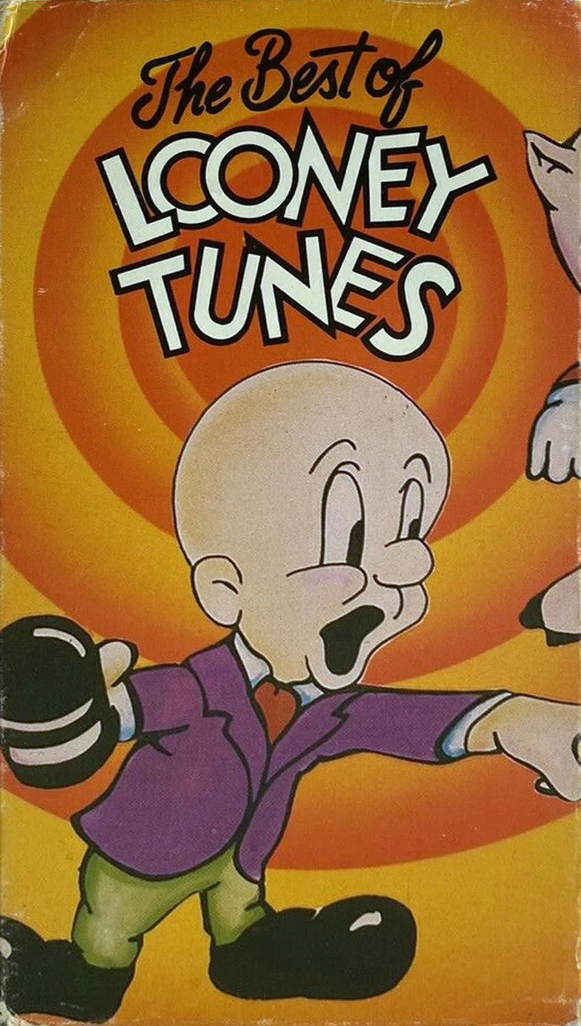 POGGERS — The Best of Looney Tunes VHS cover with surprised Elmer Fudd