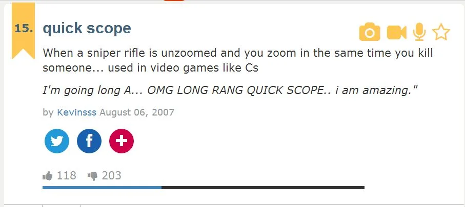 Quickscoping