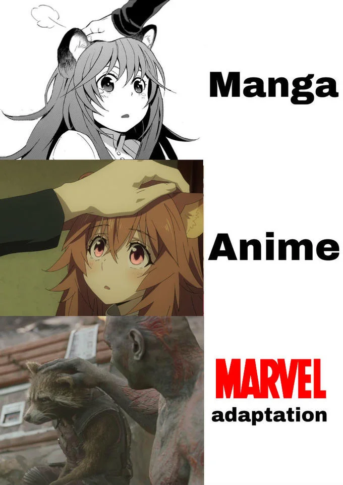 Raphtalia anime meme image