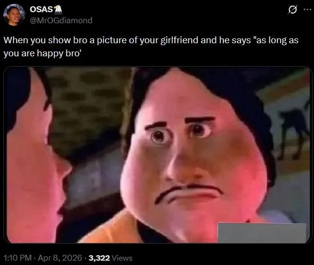 Reginald Skulinski Eating Disappointed Monster House — Twitter meme with stranger reaction using disappointed Monster House Skull face