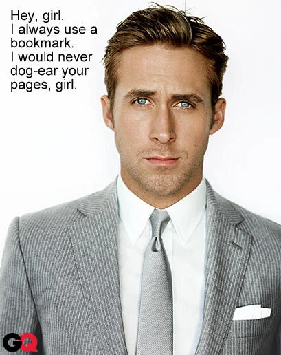 Ryan Gosling stretching, overlaid with a Shakespeare quote Hey girl meme