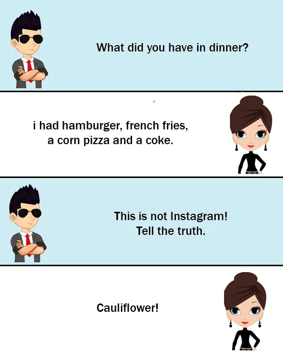 Sarcastic Bro character with a caption presenting a corny joke