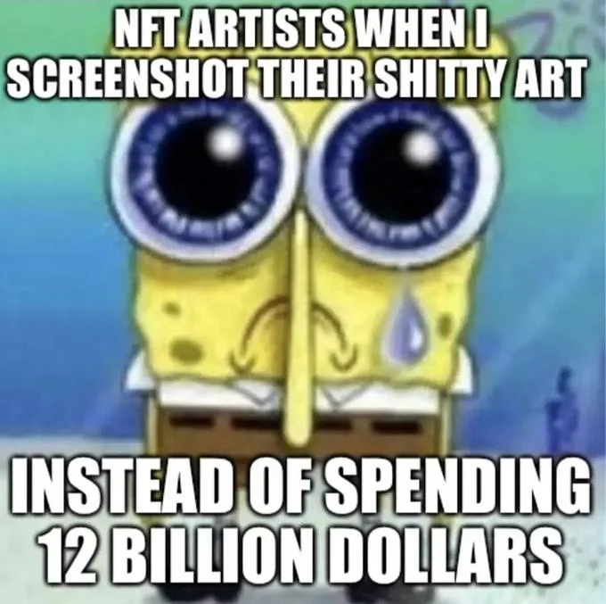 Screenshotting Nfts — Lower-resolution 'You Wouldn't Screenshot an NFT' anti-piracy parody