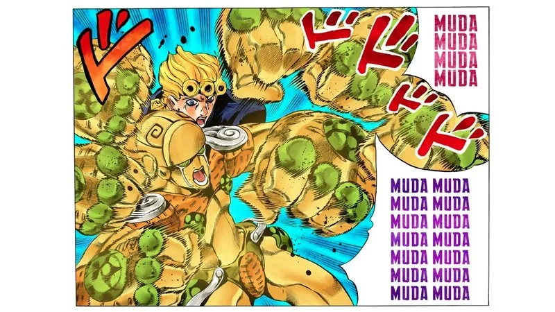 Seven-Page Muda: JoJo's Giorno Beatdown Explained