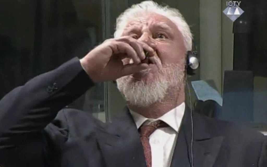 Slobodan Praljak's Courtroom Suicide