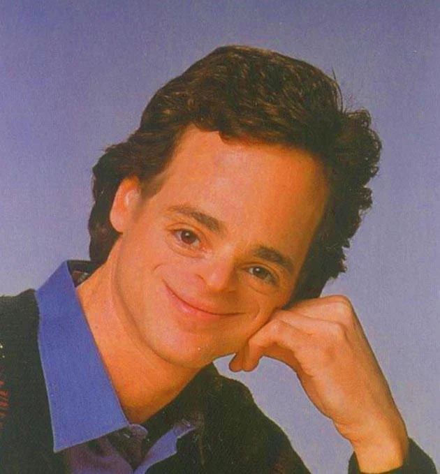Sloth-Facing — Retro studio portrait of a man with subtle sloth-face edit