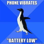 Socially Awkward Penguin — Blue penguin meme about forgetting punchline while telling joke.