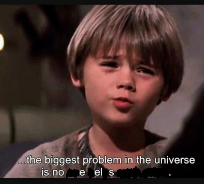 Star Wars Prequel Eels — the biggest problem in the universe is noe e s
