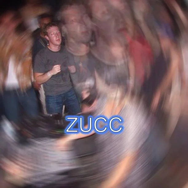 Zucc — Wojak Feels Guy face accompanied by caption 'she succ me thru my feel'