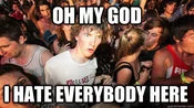 Sudden Clarity Clarence — Sudden realization expressing hatred for everybody in immediate vicinity.