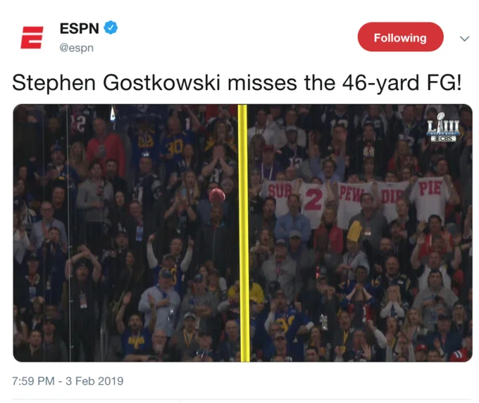 Meme collage comparing the SpongeBob marching-band scene to Super Bowl LIII's halftime show and unimpressed viewers.