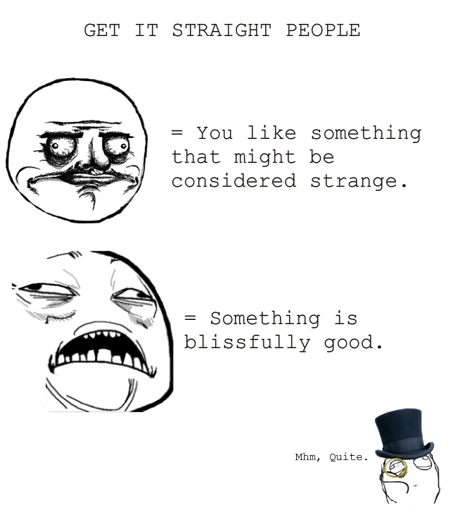 Sweet Jesus Face — Cropped Sweet Jesus rage comic face with half-closed eyes and toothy grin.