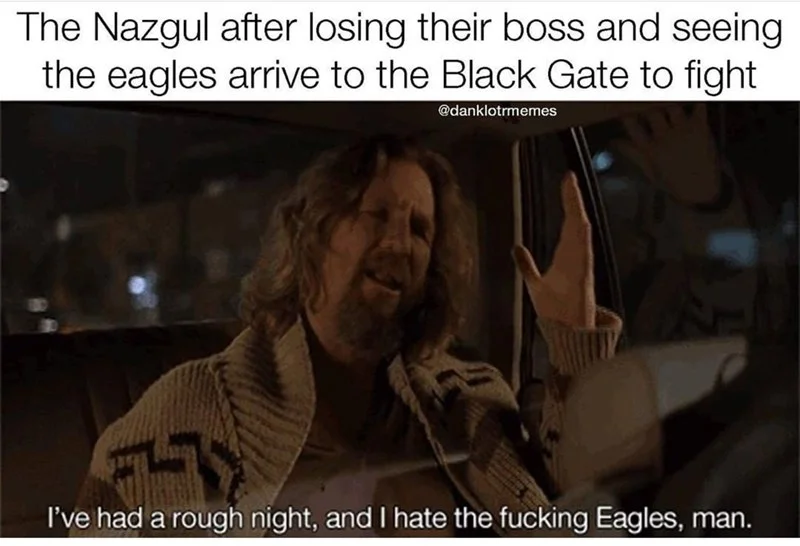 The Big Lebowski — Confused Dude meme about microwaving a potato with the pizza button.