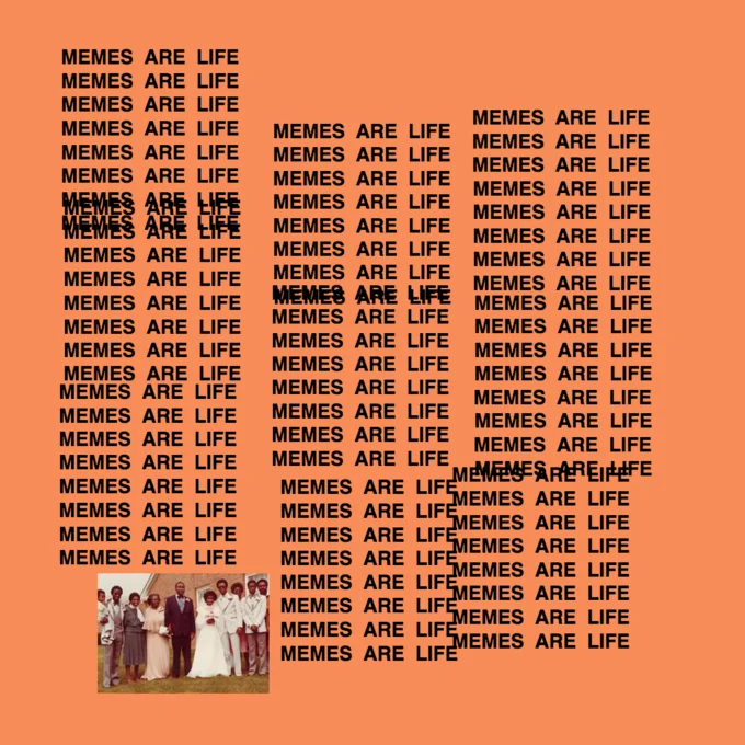 The Life of Pablo — Tweet showing Kanye's model rules sheet with 'K. Cool.' handwritten response