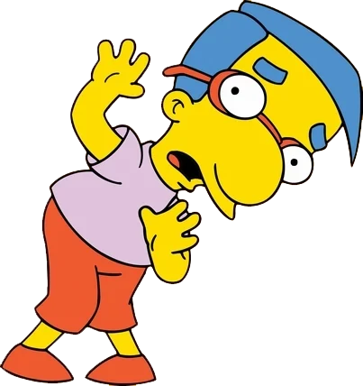 Infographic showing the Simpsons' pop culture influencers on the left and shows it influenced on the right