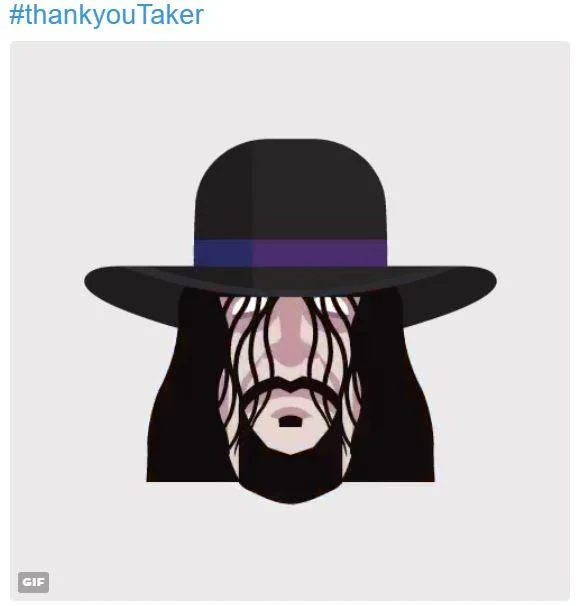 The Undertaker — Undertaker's black hat and coat left behind in the center of an empty wrestling ring