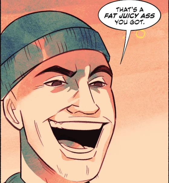 Thicc — Two rage comic crying faces one with cap one with headphones